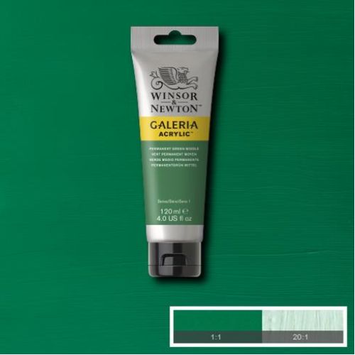 Winsor & Newton Galeria Akrilik Boya Permanent Green Middle 120 Ml Winsor & Newton Galeria Akrilik Boya Permanent Green Middle 120 Ml